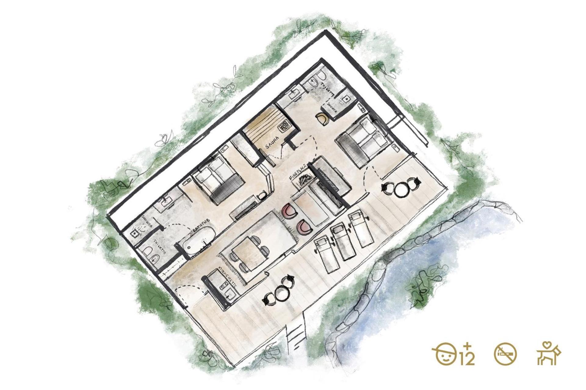 Manna Resort Montagna Habitación foto